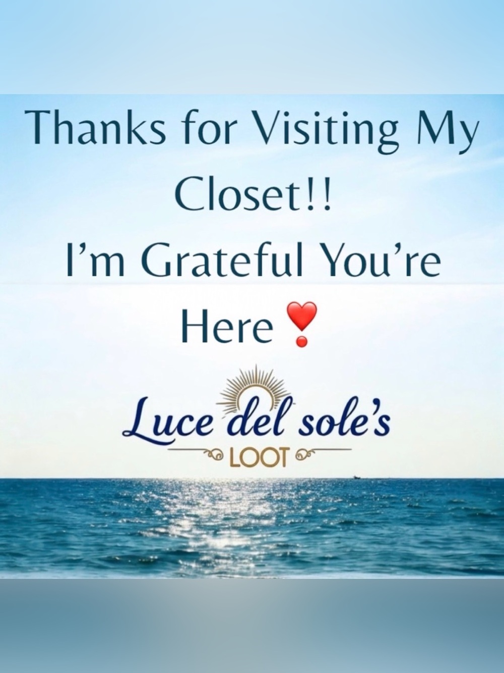 Luce del Sole's Loot ❣️Welcome! (NFS!!!)